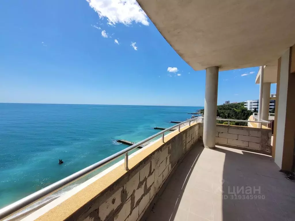 1-к кв. Крым, Ялта муниципальный округ, Кореиз пгт  (36.3 м) - Фото 0