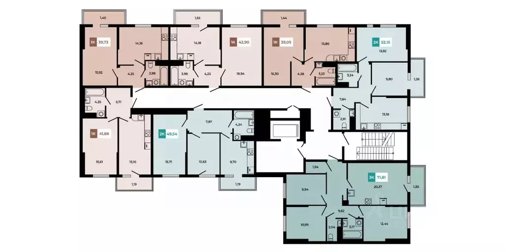 1-к кв. Ростовская область, Аксайский район, Щепкинское с/пос, пос. ... - Фото 2