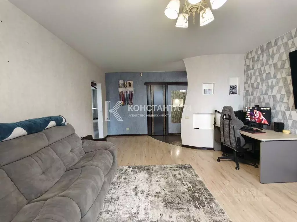 3-к кв. Челябинская область, Челябинск Витебская ул., 5 (72.9 м) - Фото 1