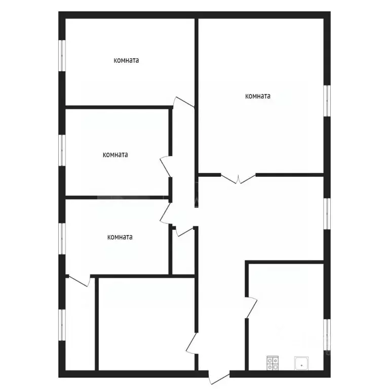 4-к кв. Тюменская область, Тюмень Широтная ул., 120 (129.0 м) - Фото 2