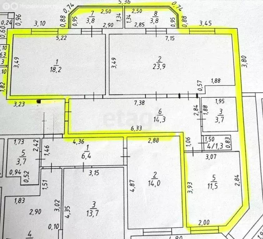 3-комнатная квартира: Анапа, Анапское шоссе, 32к6 (71.6 м) - Фото 0