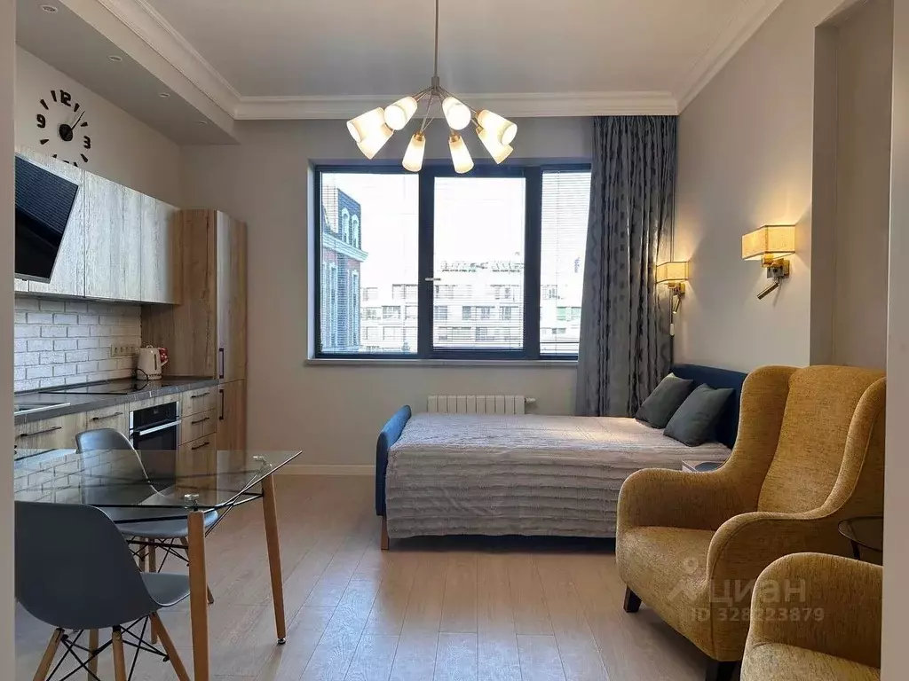 Студия Москва Нижняя Красносельская ул., 35С49 (30.0 м) - Фото 1