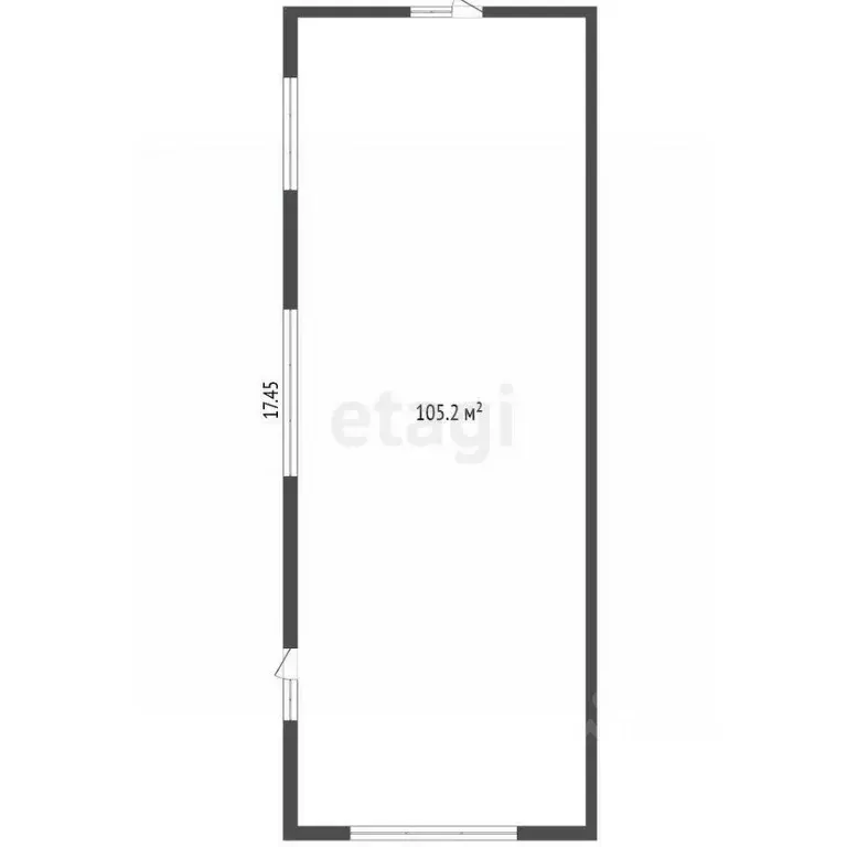 Торговая площадь в Мордовия, Саранск Республиканская ул., 14 (105 м) - Фото 2