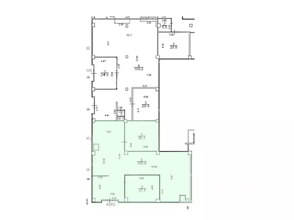 Офис в Москва Верейская ул., 29С134 (236 м) - Фото 2