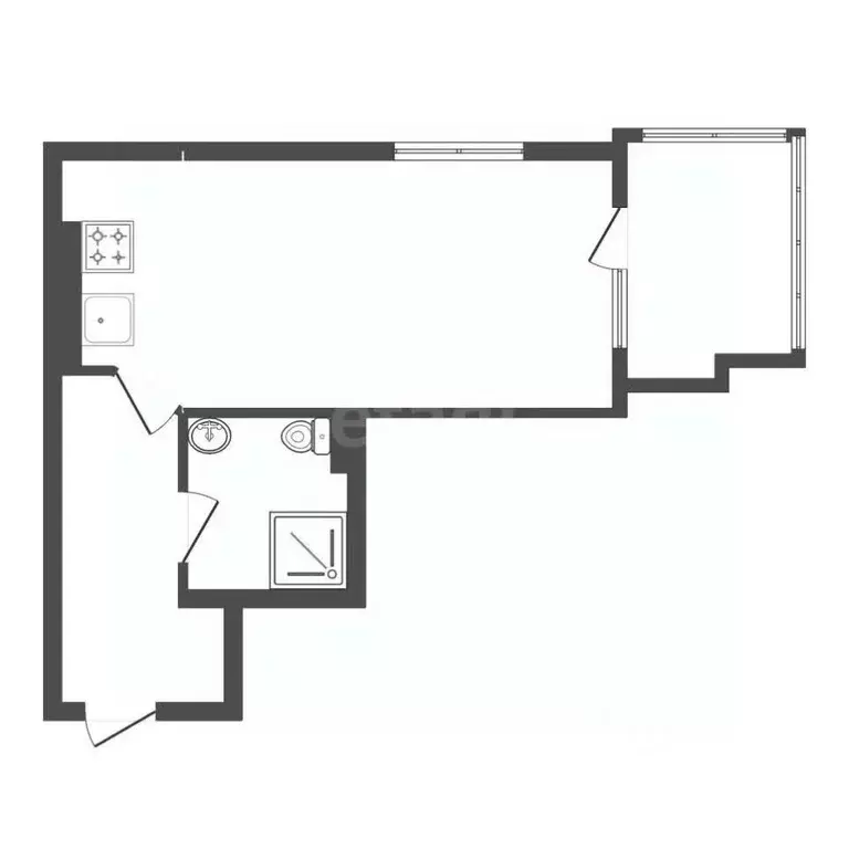 Студия Башкортостан, Уфа Комсомольская ул., 105 (29.9 м) - Фото 2