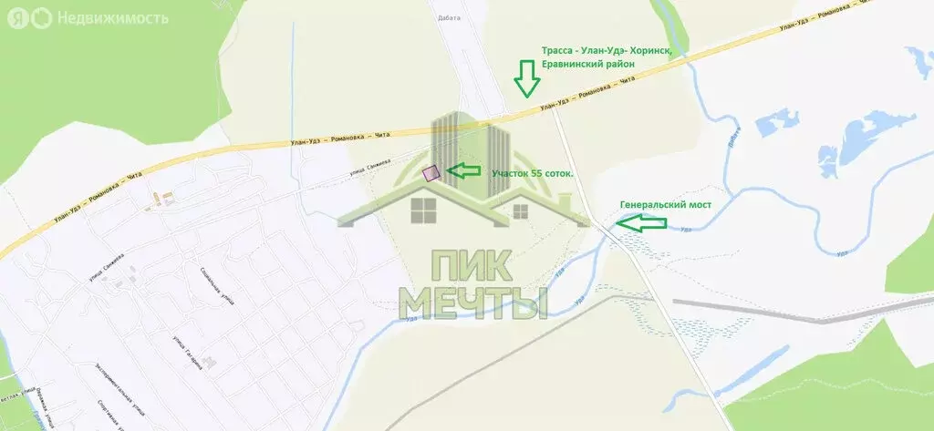 Участок в Заиграевский район, сельское поселение Дабатуйское, село ... - Фото 1