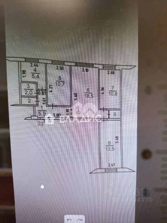 4-к кв. Кемеровская область, Кемерово Красноармейская ул., 125 (69.3 ... - Фото 2