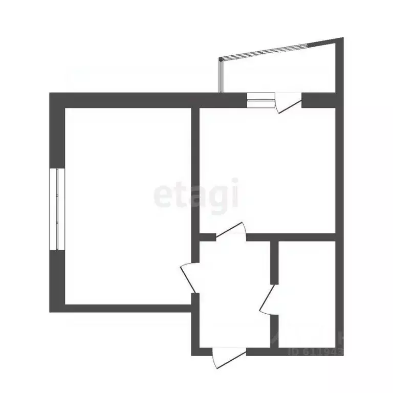 1-к кв. Мордовия, Саранск ул. Короленко, 14 (39.5 м) - Фото 1