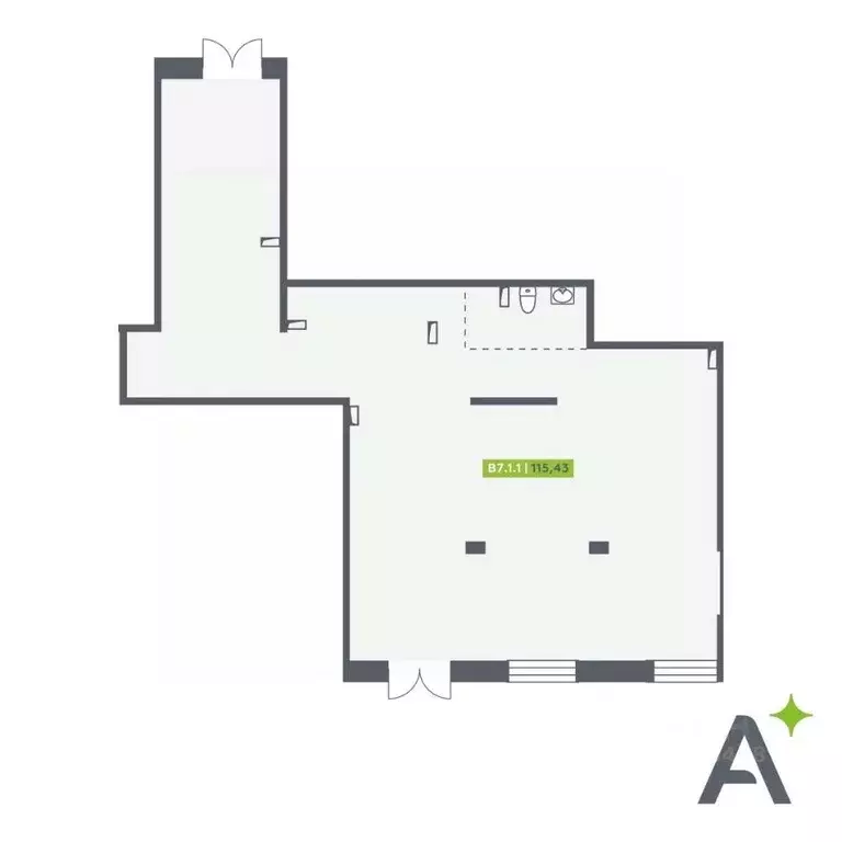 Торговая площадь в Ленинградская область, Всеволожский район, ... - Фото 1