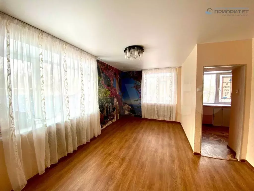 1-к. квартира, 30м, 4/5эт. - Фото 1