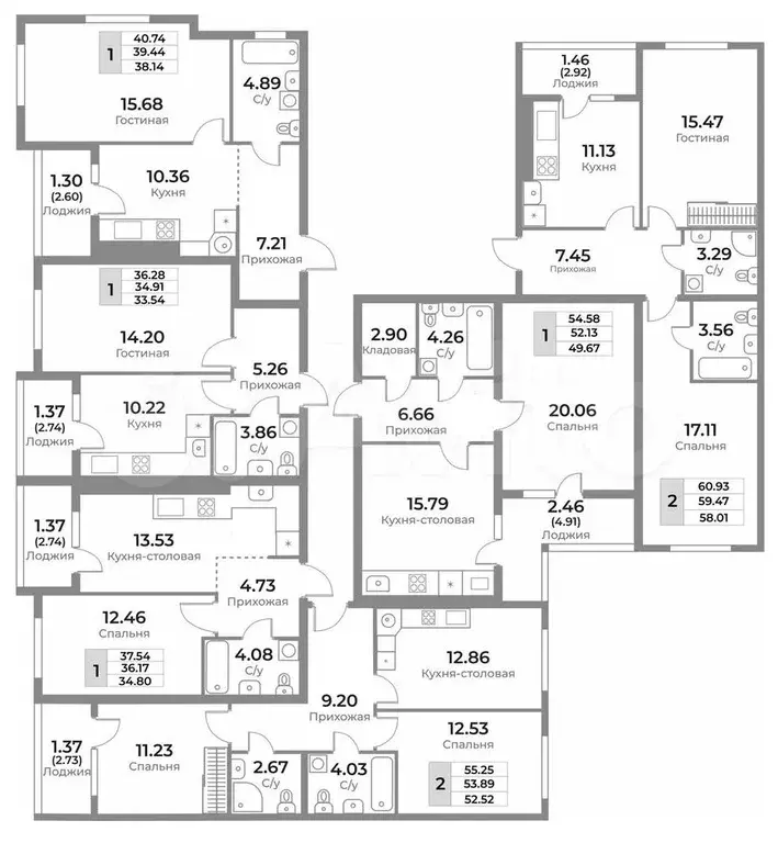 2-к кв. Калининградская область, Калининград Пригородная ул., 18 ... - Фото 2