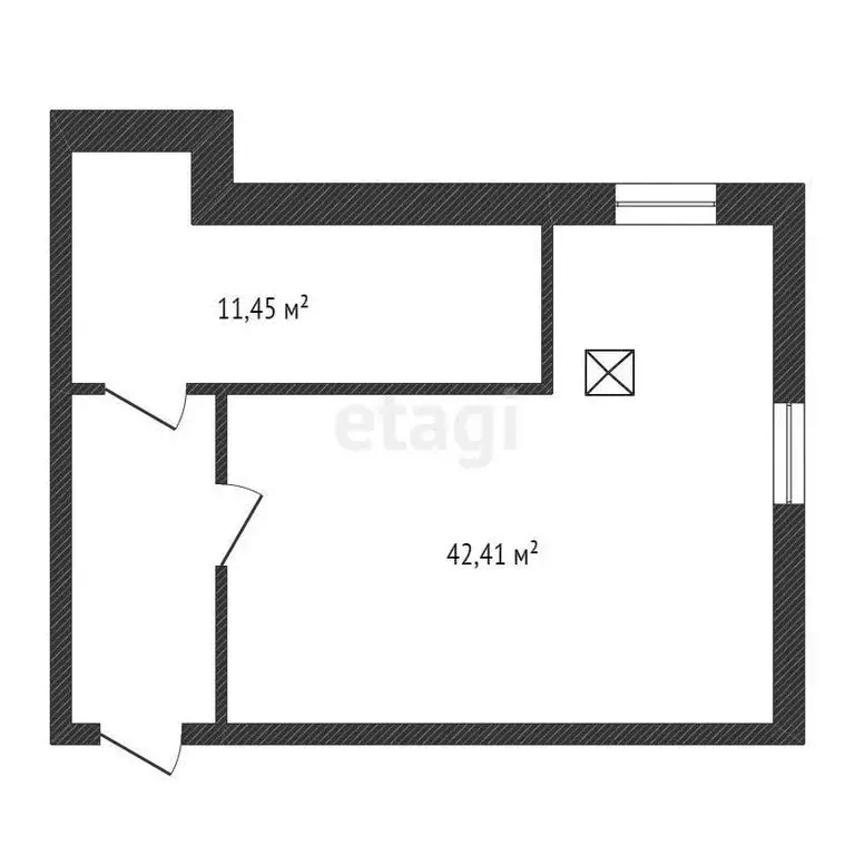 Офис (41.38 м) - Фото 0