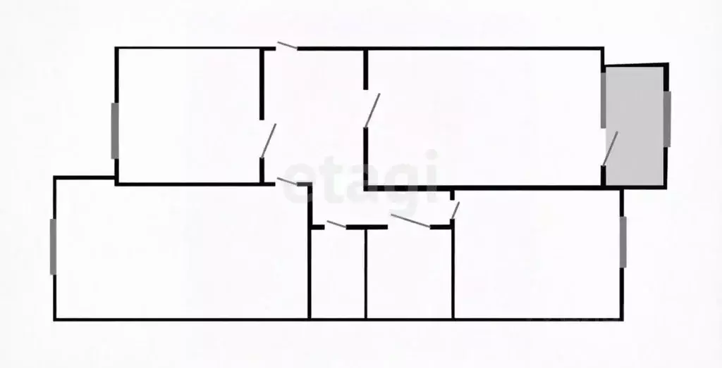 3-к кв. Костромская область, Кострома Южная ул., 2Б (59.5 м) - Фото 2