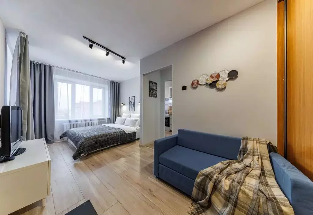 1-к кв. Тульская область, Тула Красноармейский просп., 4 (30.0 м) - Фото 1