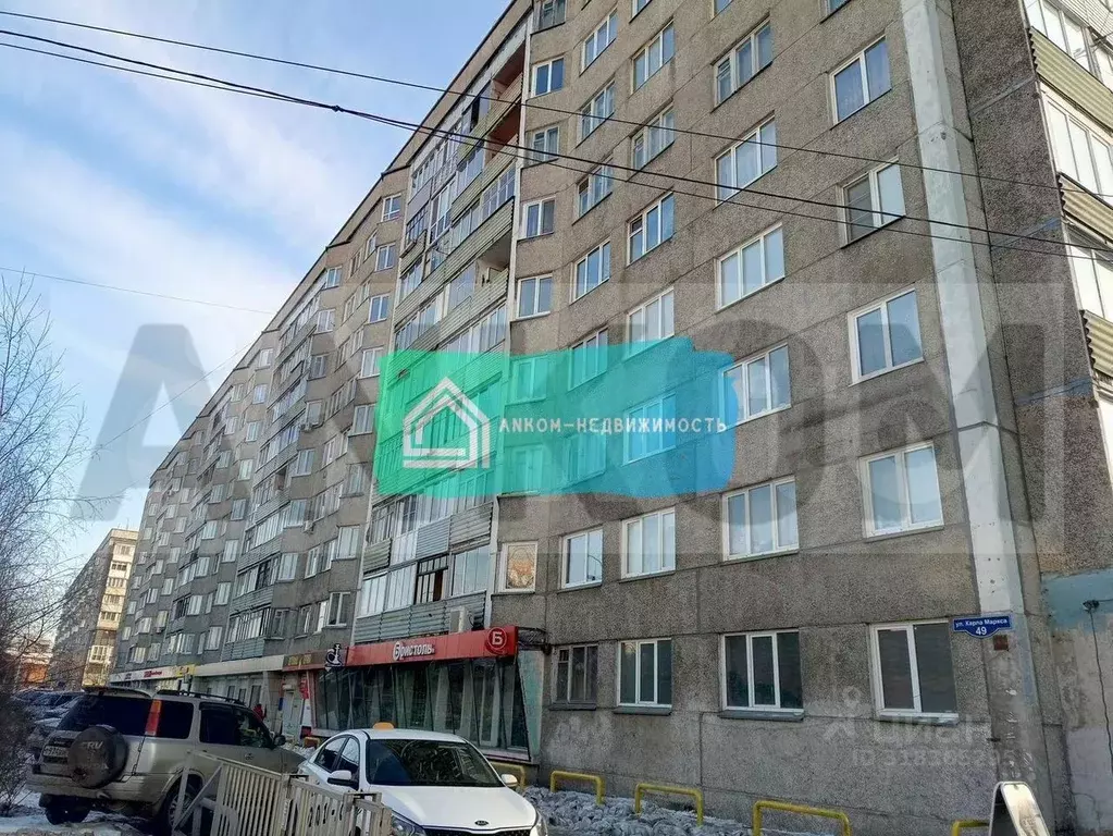 2-к кв. Красноярский край, Красноярск ул. Карла Маркса, 49 (41.0 м) - Фото 1