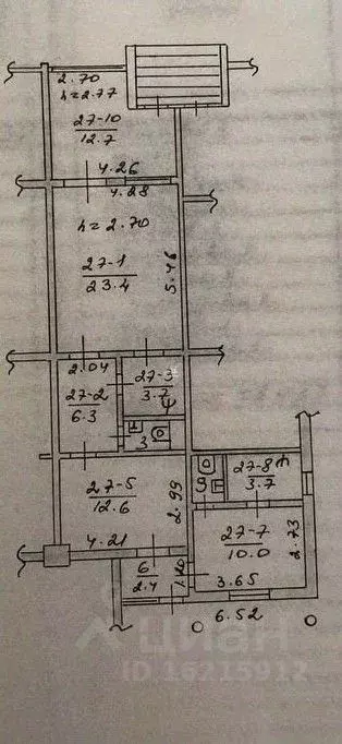 3-к кв. Крым, Ялта муниципальный округ, Гаспра пгт ул. Маратовская, 29 ... - Фото 2