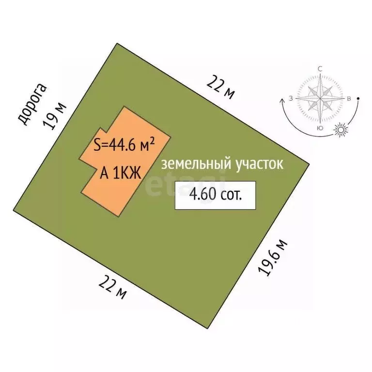 Дом в Тюменская область, Тюменский муниципальный округ, д. Якуши ул. ... - Фото 1