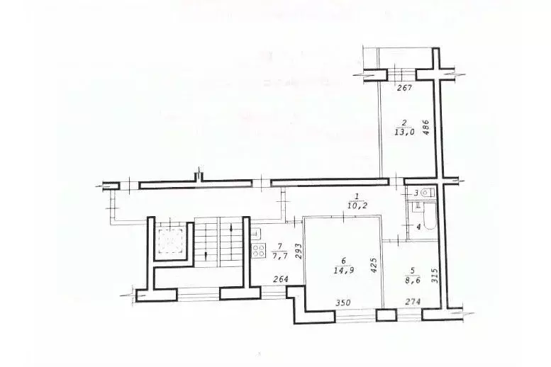 3-к кв. Новосибирская область, Новосибирск Широкая ул., 23 (58.2 м) - Фото 0