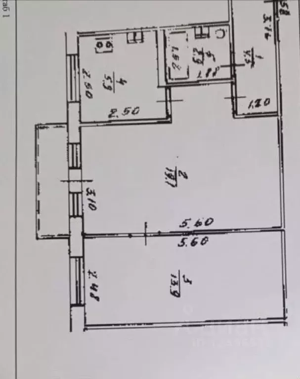 2-к кв. Башкортостан, Уфа Российская ул., 66 (43.0 м) - Фото 0