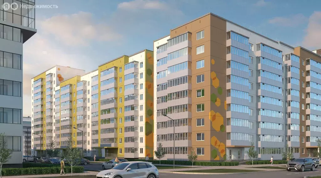 2-комнатная квартира: деревня Кондратово, улица Н.М. Яблокова, 3 (64.6 ... - Фото 1