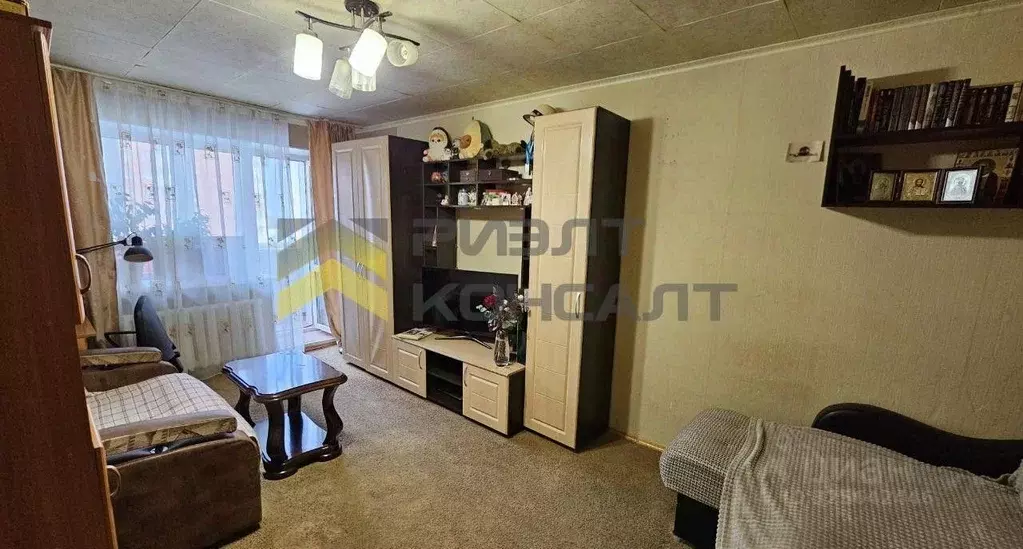 1-к кв. Омская область, Омск Городок Нефтяников мкр, ул. Андрианова, ... - Фото 1