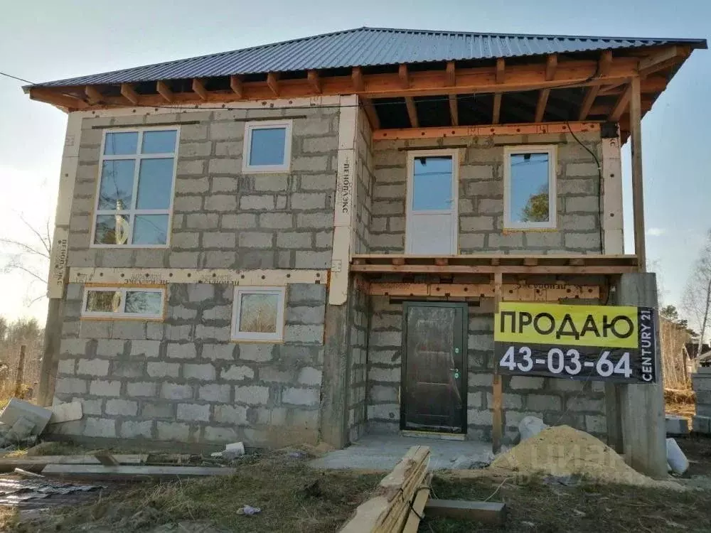 Дом в Иркутская область, Иркутский муниципальный округ, с. Смоленщина ... - Фото 1