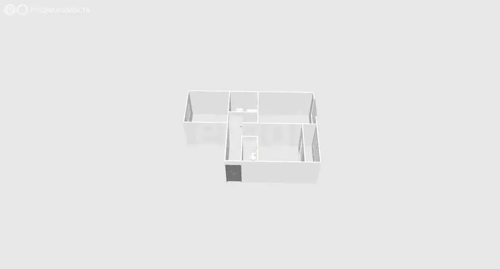 2-комнатная квартира: Южно-Сахалинск, Больничная улица, 2к2 (70.1 м) - Фото 1