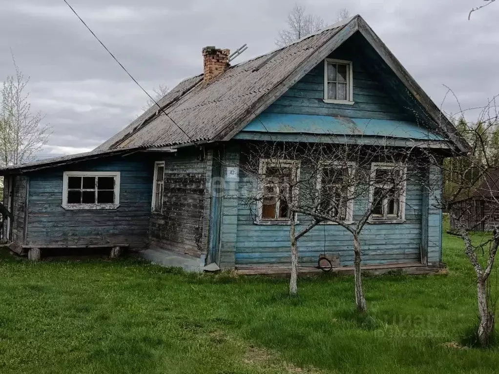 Дом в Ленинградская область, Бокситогорский район, д. Бор 42 (64 м) - Фото 0