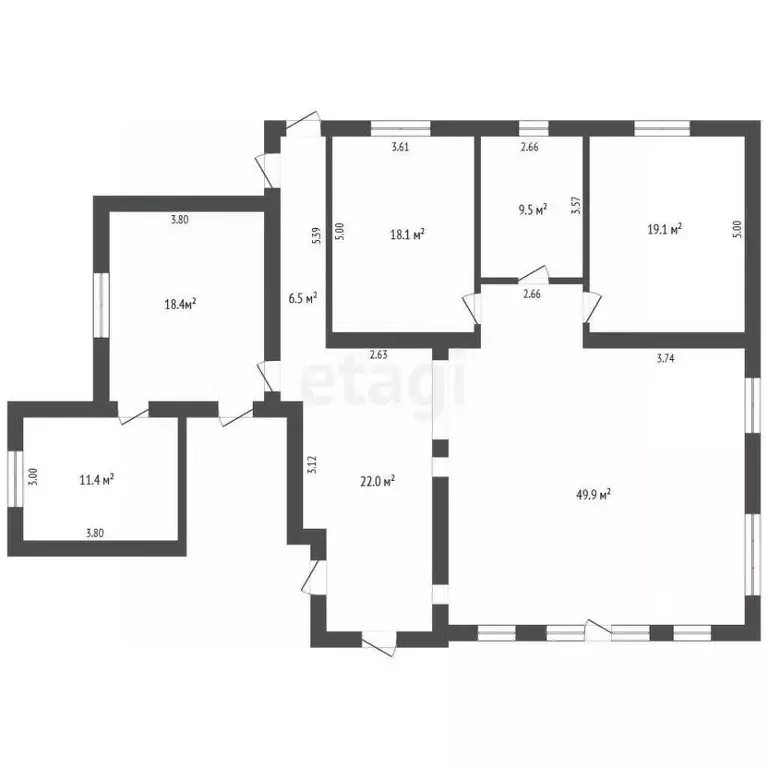 Дом в Самарская область, Тольятти Октябрьская ул., 17 (250 м) - Фото 1