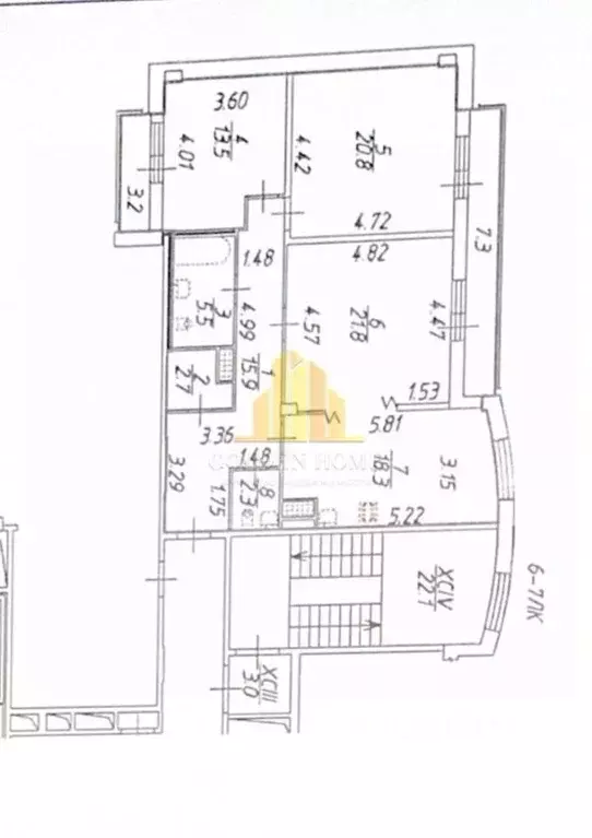 3-к кв. Санкт-Петербург Смоленская ул., 18 (110.0 м) - Фото 2