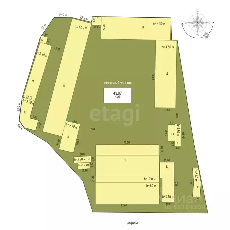Торговая площадь в Мордовия, Саранск 2-я Промышленная ул., 2 (32 м) - Фото 2