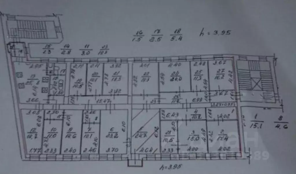 6-к кв. Санкт-Петербург наб. Реки Фонтанки, 51-53 (352.0 м) - Фото 0