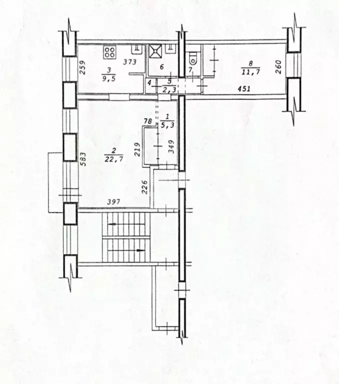 2-к кв. Новосибирская область, Новосибирск Кубовая ул., 103/1 (55.7 м) - Фото 1