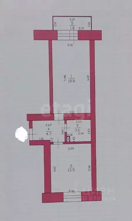 1-к кв. Татарстан, Казань ул. Рауиса Гареева, 98 (40.6 м) - Фото 0