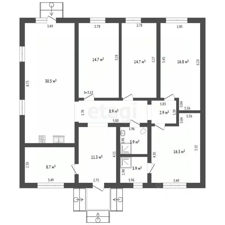 Дом в Московская область, Раменское ул. Ноябрьская (134 м) - Фото 1