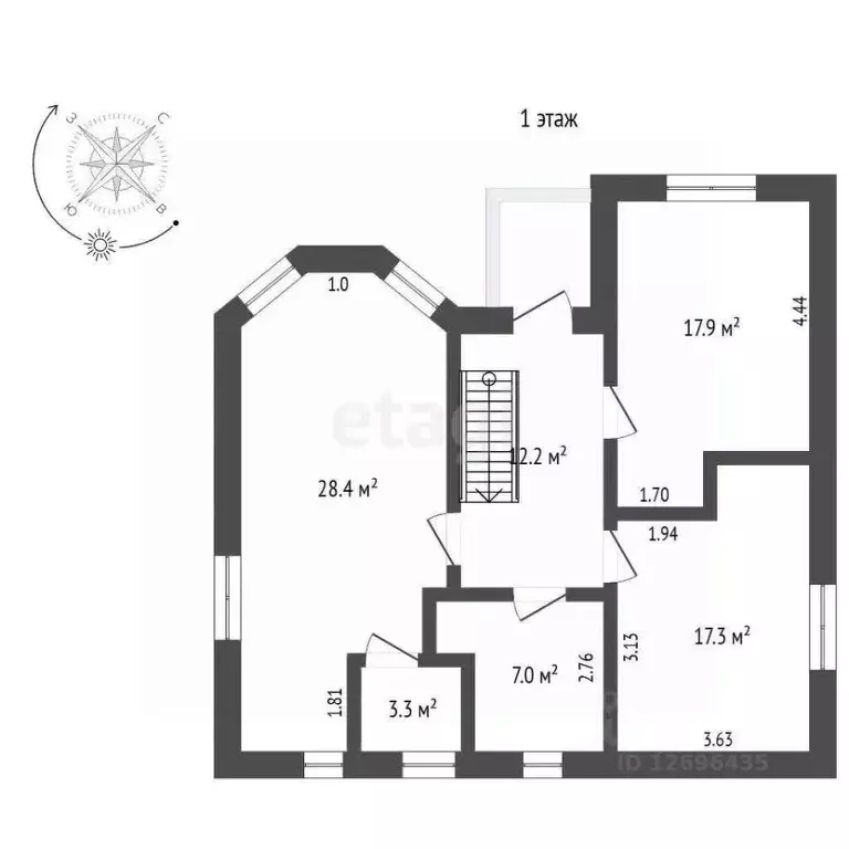 Дом в Москва пос. Знамя Октября, Березки СНТ, 4к6 (178 м) - Фото 2