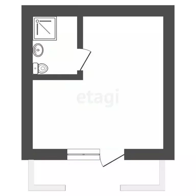 Дом в Крым, Сакский район, с. Штормовое ул. Жемчужная, 1 (80 м) - Фото 2