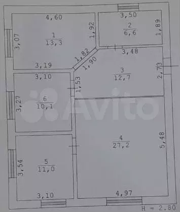 Дом 80,9 м на участке 12,4 сот. - Фото 0