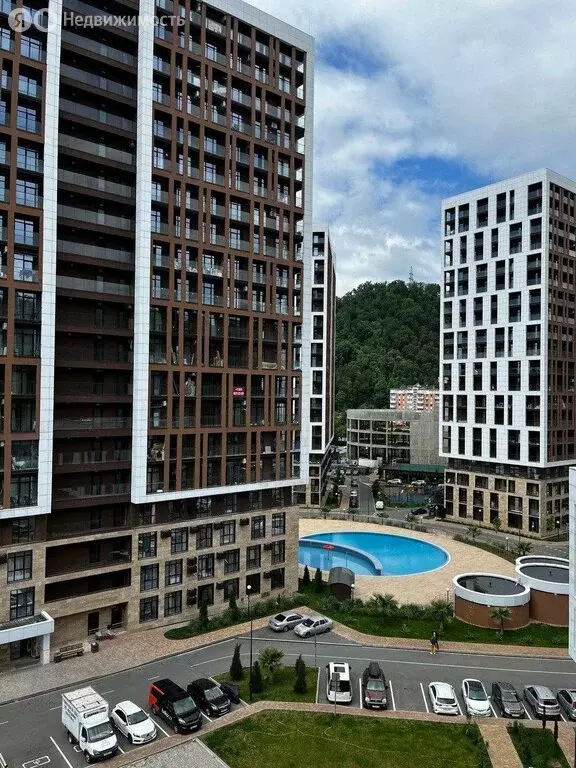 1-комнатная квартира: посёлок городского типа Дагомыс, Батумское ... - Фото 1