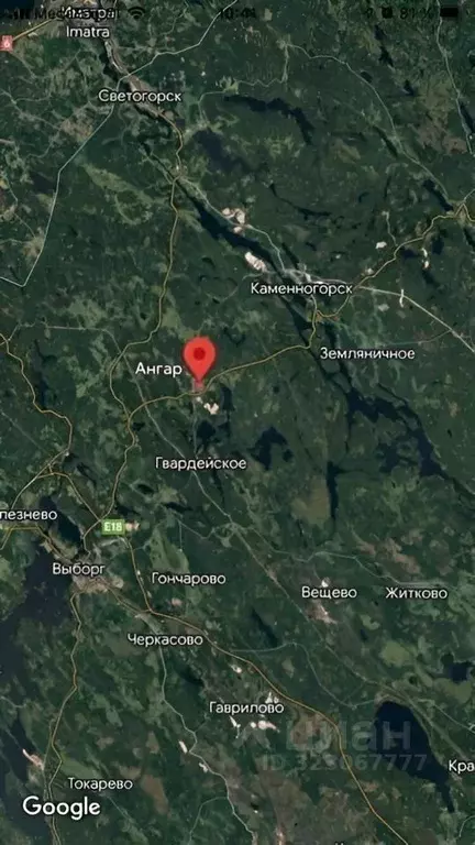 Участок в Ленинградская область, Выборгский район, Каменногорское ... - Фото 1