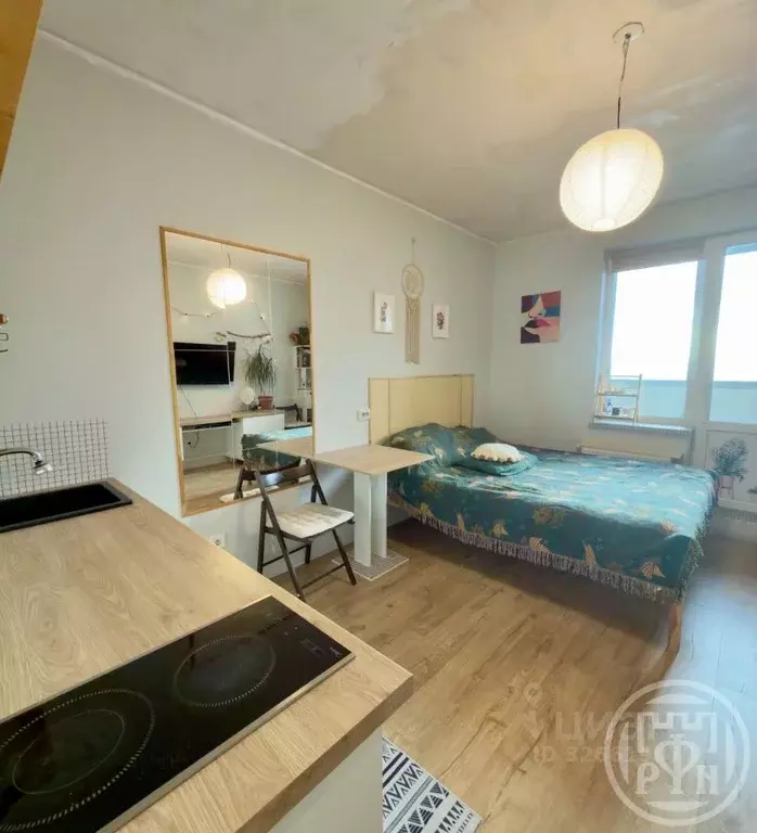 Студия Санкт-Петербург ул. Плесецкая, 14 (26.0 м) - Фото 2