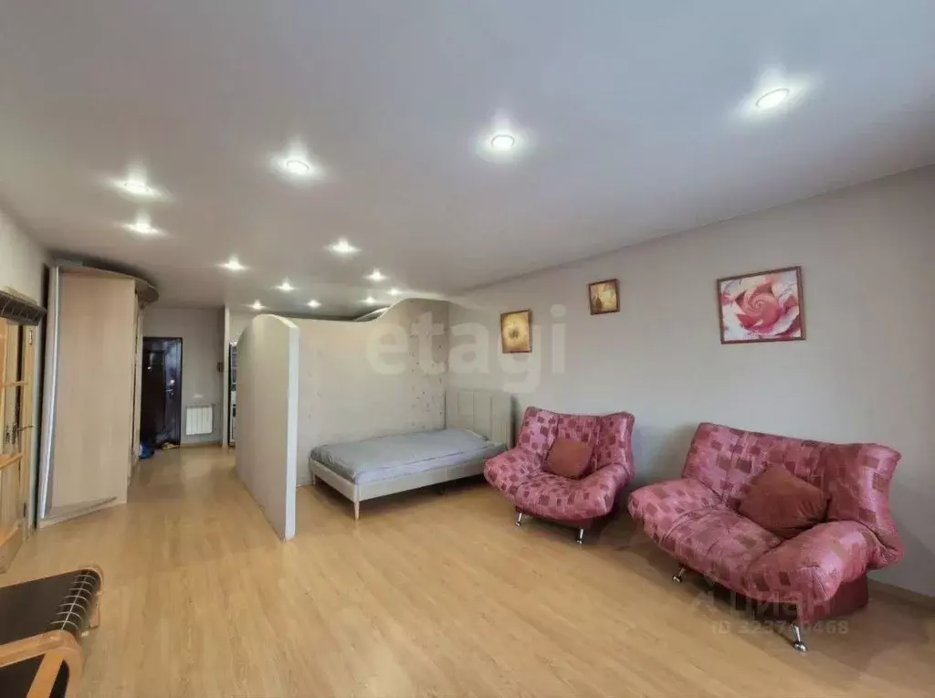 1-к кв. Иркутская область, Иркутск Ершовский мкр, 130А (48.0 м) - Фото 1