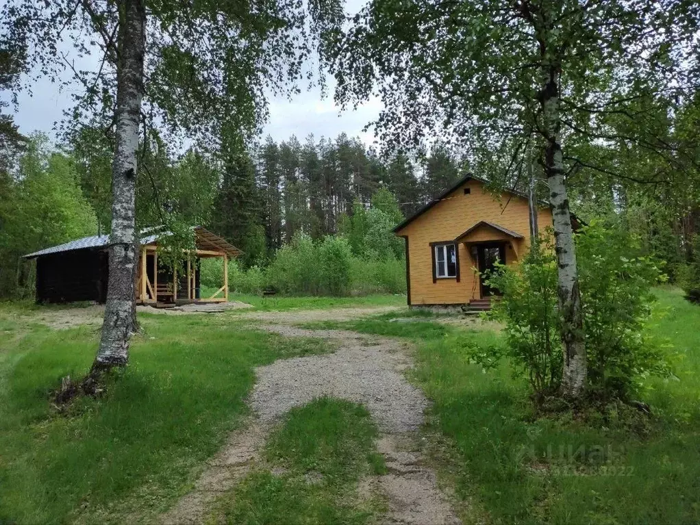 Дом в Карелия, Пряжинский район, Эссойльское с/пос, д. Чуралахта ул. ... - Фото 1