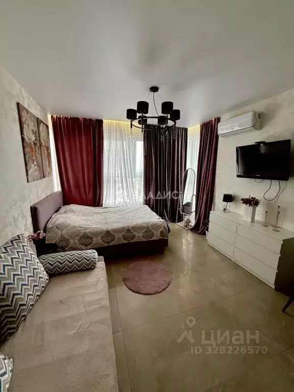 Студия Волгоградская область, Волгоград ул. Степанищева, 4 (27.7 м) - Фото 2