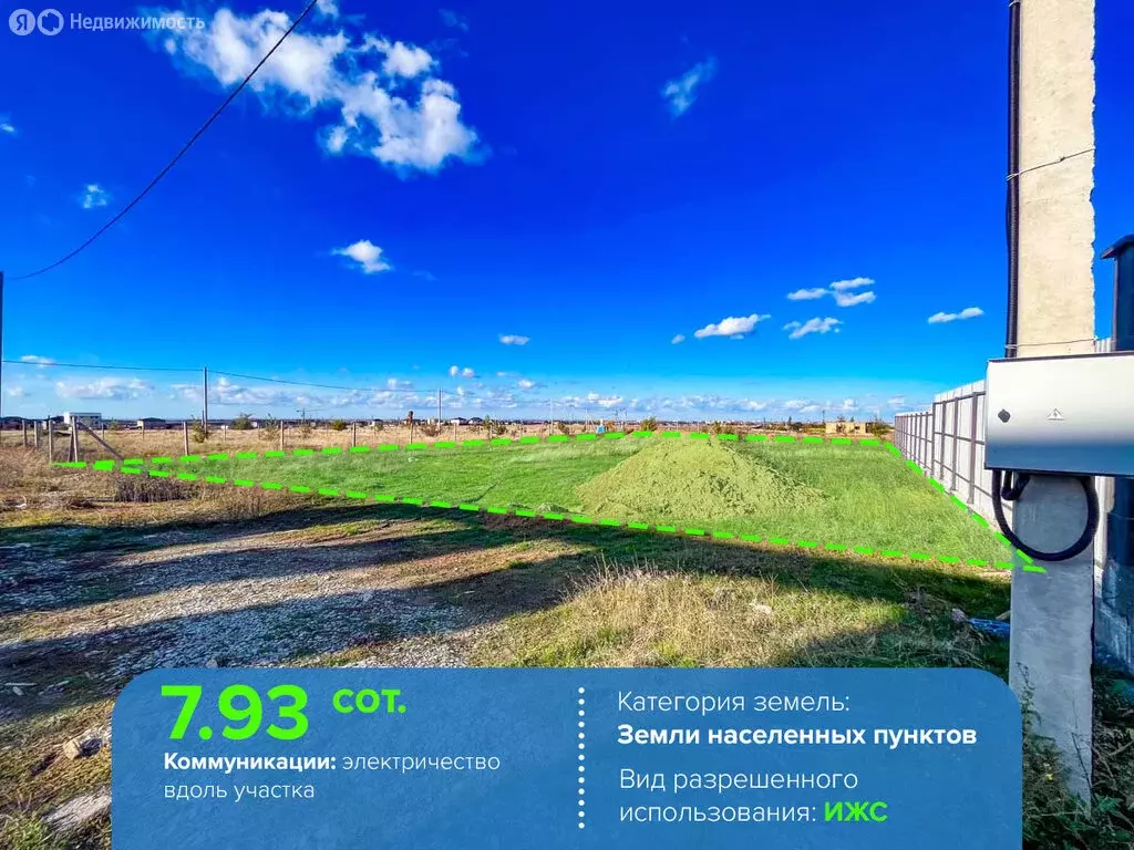 Участок в Мирное, улица Акъяр (7.93 м) - Фото 2