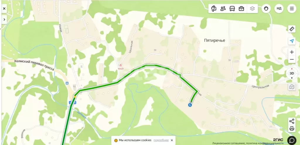 Дом в Сахалинская область, Холмский городской округ, с. Пятиречье  (47 ... - Фото 2