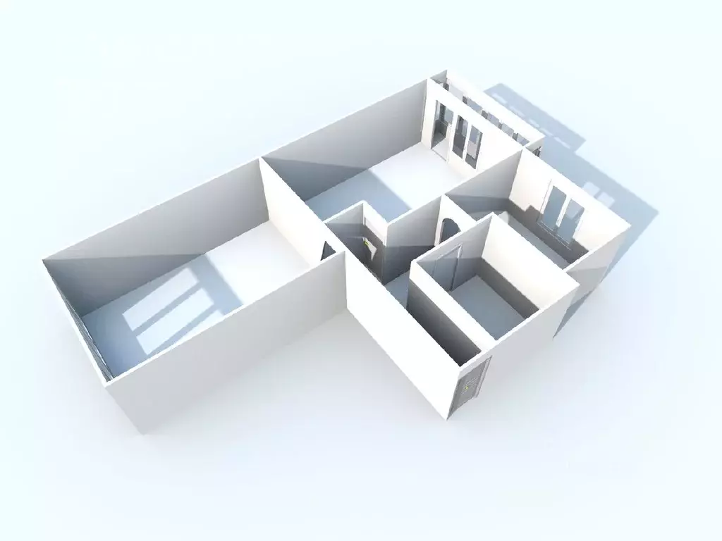 2-к кв. Коми, Сыктывкар ул. Карла Маркса, 164 (47.8 м) - Фото 1