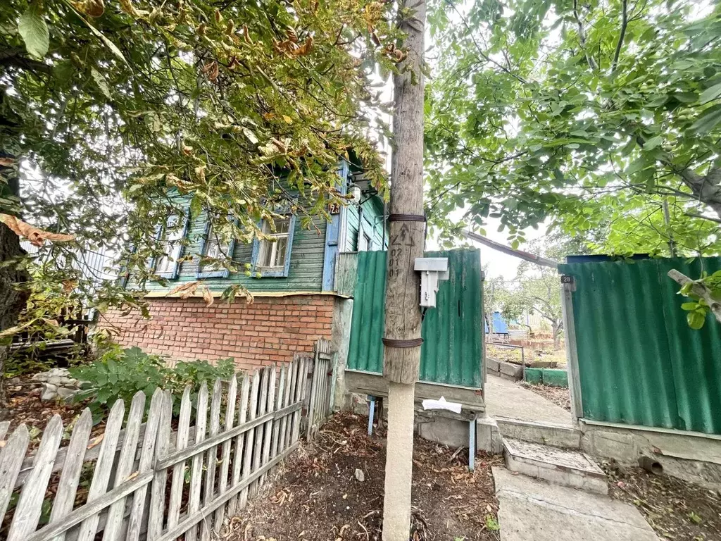 Дом в Саратовская область, Вольск пер. 1-й Пионерский, 28 (45 м) - Фото 1