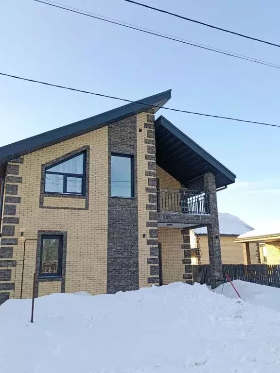 Дом в Омская область, Омский район, с. Пушкино, Грин Парк кп  (145 м) - Фото 1