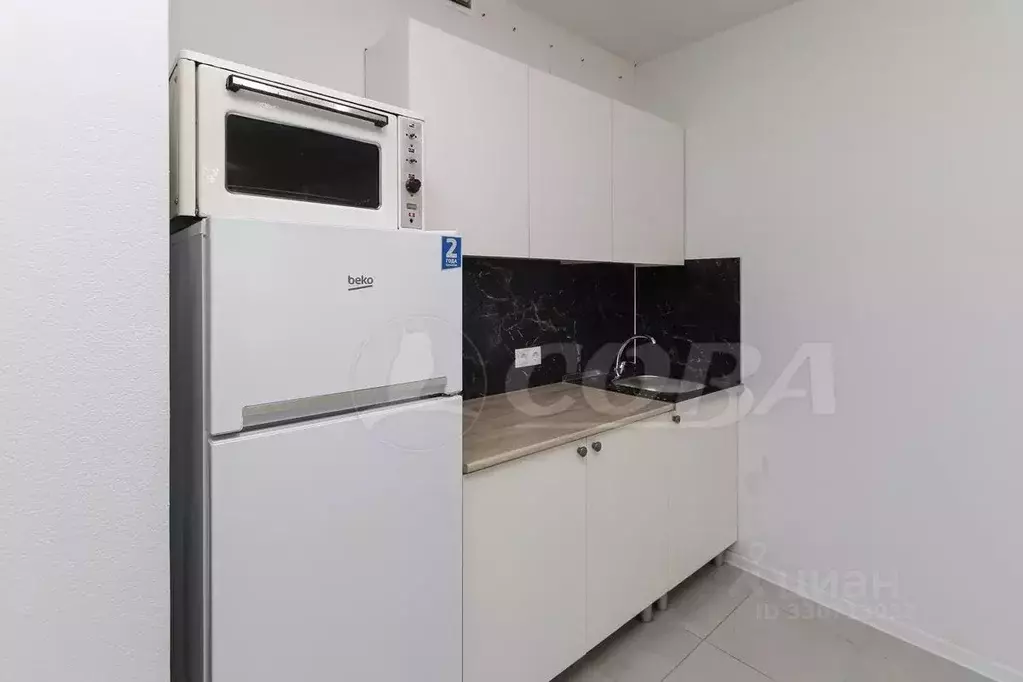 1-к кв. Тюменская область, Тюмень Полевая ул., 117к6 (38.9 м) - Фото 2